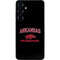 University of Arkansas-Fayetteville Razorbacks Black Galaxy S25 Skin