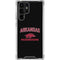 University of Arkansas-Fayetteville Razorbacks Black Galaxy S24 Ultra Clear Case
