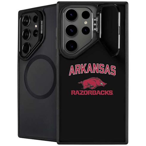 University of Arkansas-Fayetteville Razorbacks Black Galaxy Cases
