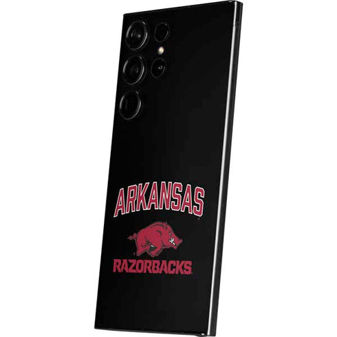 University of Arkansas-Fayetteville Razorbacks Black Galaxy S25 Ultra Skin