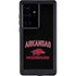 University of Arkansas-Fayetteville Razorbacks Black Galaxy S24 Ultra Waterproof Case