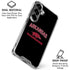 University of Arkansas-Fayetteville Razorbacks Black Galaxy S26 Plus Clear Case