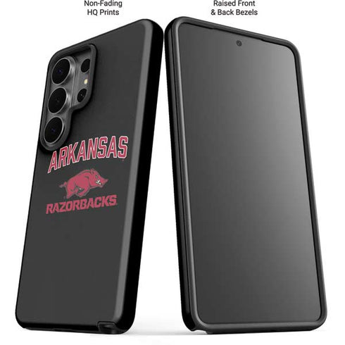 University of Arkansas-Fayetteville Razorbacks Black Galaxy S26 Ultra Impact Case