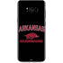 University of Arkansas-Fayetteville Razorbacks Black Galaxy S8 Plus Skin