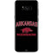 University of Arkansas-Fayetteville Razorbacks Black Galaxy S8 Skin