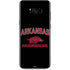 University of Arkansas-Fayetteville Razorbacks Black Galaxy S8 Skin