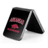 University of Arkansas-Fayetteville Razorbacks Black Galaxy Z Flip6 Skin