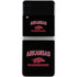 University of Arkansas-Fayetteville Razorbacks Black Galaxy Z Flip3 5G Skin