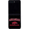 University of Arkansas-Fayetteville Razorbacks Black Galaxy Z Flip5 5G Skin