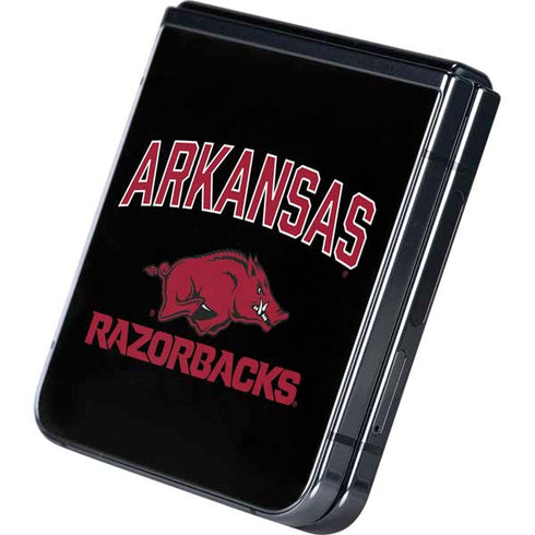 University of Arkansas-Fayetteville Razorbacks Black Galaxy Z Flip5 5G Skin