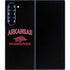 University of Arkansas-Fayetteville Razorbacks Black Galaxy Z Fold6 Skin