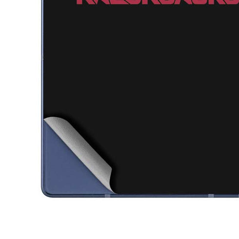 University of Arkansas-Fayetteville Razorbacks Black Galaxy Z Fold6 Skin
