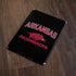 University of Arkansas-Fayetteville Razorbacks Black Apple iPad Skin