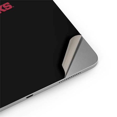 University of Arkansas-Fayetteville Razorbacks Black Apple iPad Air Skin