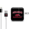 University of Arkansas-Fayetteville Razorbacks Black iPad Charger (10W USB) Skin