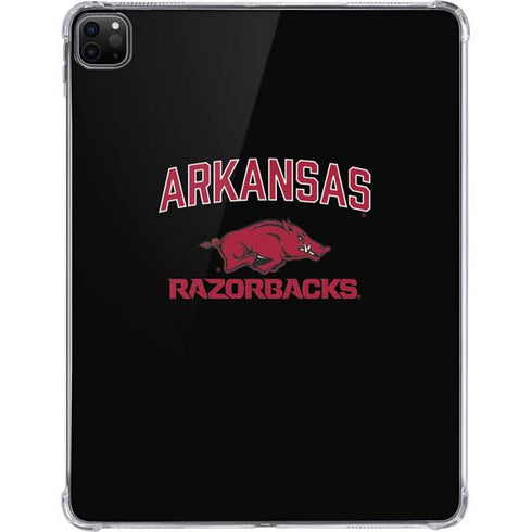 University of Arkansas-Fayetteville Razorbacks Black iPad Pro 11in (2024) Clear Case
