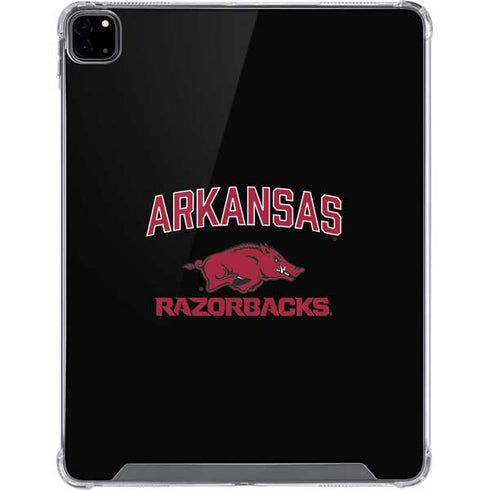 University of Arkansas-Fayetteville Razorbacks Black iPad Pro 12.9in (2020) Clear Case