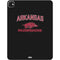 University of Arkansas-Fayetteville Razorbacks Black iPad Pro 13in M4 (2024) Skin