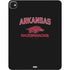 University of Arkansas-Fayetteville Razorbacks Black iPad Pro 13in M4 (2024) Skin