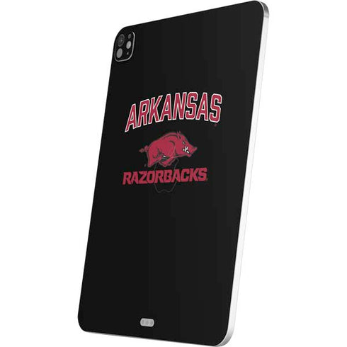 University of Arkansas-Fayetteville Razorbacks Black iPad Pro 13in M4 (2024) Skin