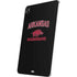 University of Arkansas-Fayetteville Razorbacks Black iPad Pro 13in M4 (2024) Skin