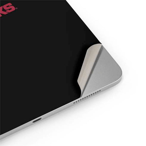 University of Arkansas-Fayetteville Razorbacks Black iPad Pro 13in M4 (2024) Skin