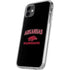 University of Arkansas-Fayetteville Razorbacks Black iPhone 11 Clear Case
