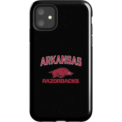 University of Arkansas-Fayetteville Razorbacks Black iPhone 11 Impact Case