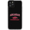 University of Arkansas-Fayetteville Razorbacks Black iPhone 11 Pro Clear Case