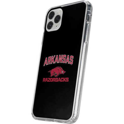 University of Arkansas-Fayetteville Razorbacks Black iPhone 11 Pro Clear Case