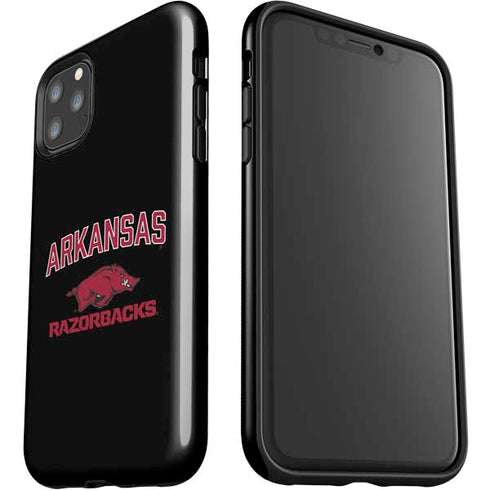 University of Arkansas-Fayetteville Razorbacks Black iPhone 11 Pro Max Impact Case