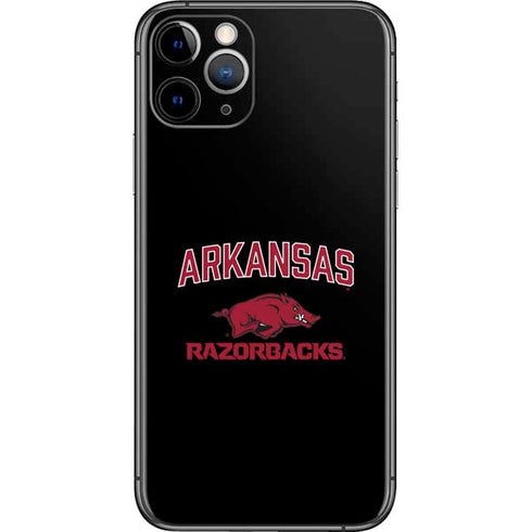 University of Arkansas-Fayetteville Razorbacks Black iPhone 11 Pro Skin