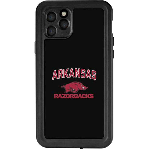 University of Arkansas-Fayetteville Razorbacks Black iPhone 11 Pro Waterproof Case