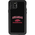 University of Arkansas-Fayetteville Razorbacks Black iPhone 11 Pro Waterproof Case