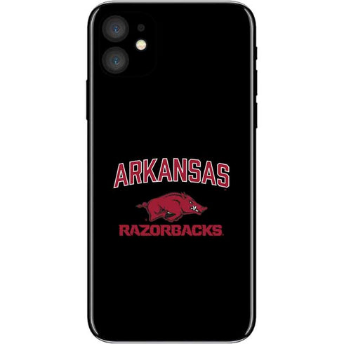 University of Arkansas-Fayetteville Razorbacks Black iPhone 11 Skin