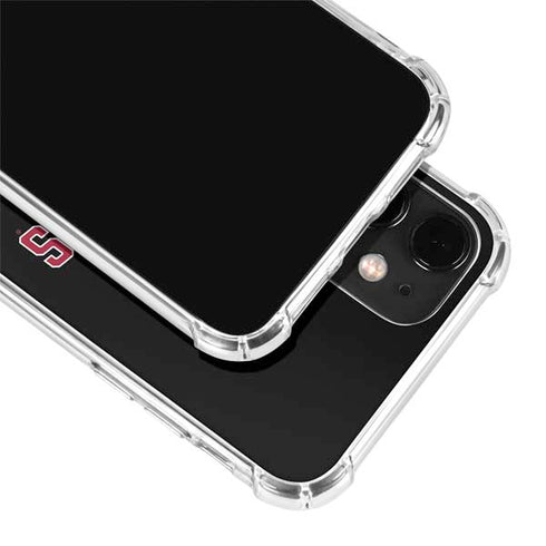 University of Arkansas-Fayetteville Razorbacks Black iPhone 12 Clear Case