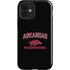 University of Arkansas-Fayetteville Razorbacks Black iPhone 12 Impact Case