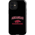 University of Arkansas-Fayetteville Razorbacks Black iPhone 12 Mini Impact Case