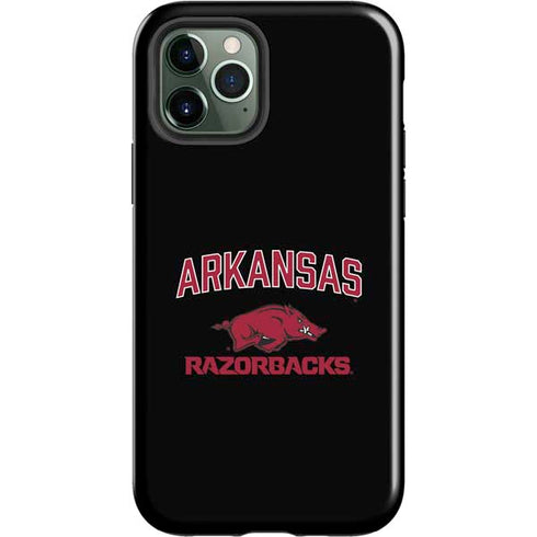 University of Arkansas-Fayetteville Razorbacks Black iPhone 12 Pro Impact Case