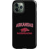 University of Arkansas-Fayetteville Razorbacks Black iPhone 12 Pro Max Impact Case