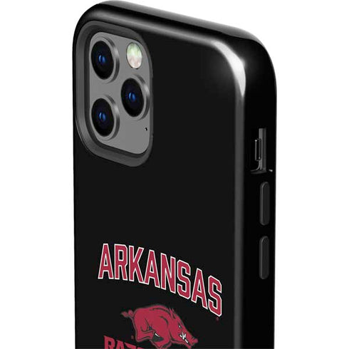 University of Arkansas-Fayetteville Razorbacks Black iPhone 12 Pro Max Impact Case