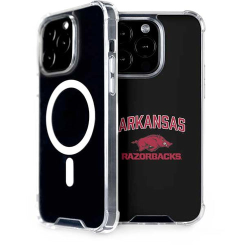 University of Arkansas-Fayetteville Razorbacks Black iPhone Cases