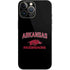 University of Arkansas-Fayetteville Razorbacks Black iPhone 13 Pro Max Skin
