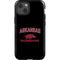 University of Arkansas-Fayetteville Razorbacks Black iPhone 14 Impact Case