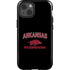 University of Arkansas-Fayetteville Razorbacks Black iPhone 14 Impact Case