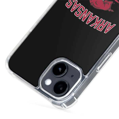 University of Arkansas-Fayetteville Razorbacks Black iPhone 14 MagSafe Case