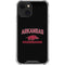 University of Arkansas-Fayetteville Razorbacks Black iPhone 14 Plus Clear Case