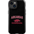 University of Arkansas-Fayetteville Razorbacks Black iPhone 14 Plus Impact Case