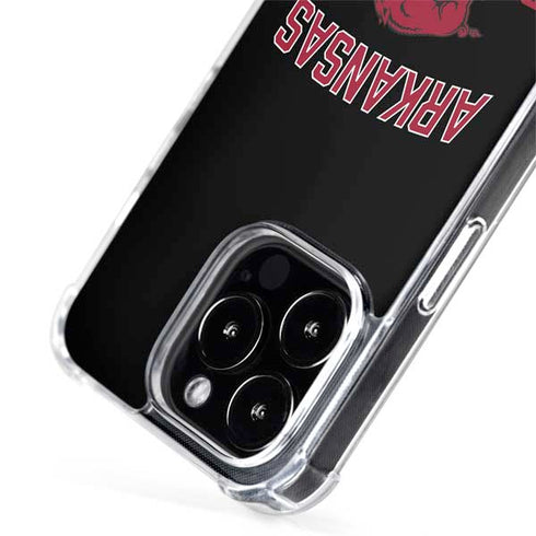 University of Arkansas-Fayetteville Razorbacks Black iPhone 14 Pro MagSafe Case