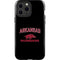 University of Arkansas-Fayetteville Razorbacks Black iPhone 14 Pro Max Impact Case